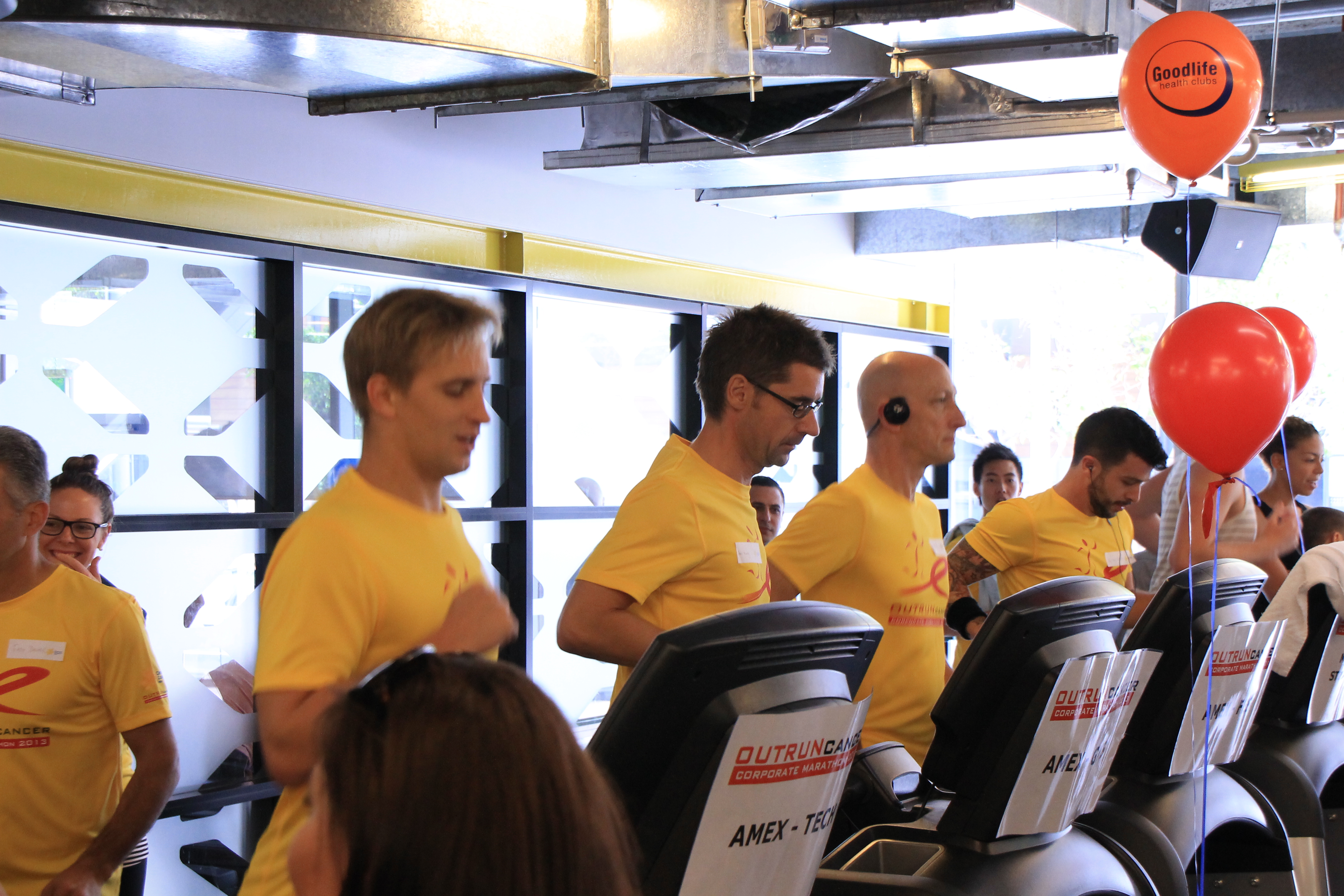 Corporate Treadmill Marathon 2013