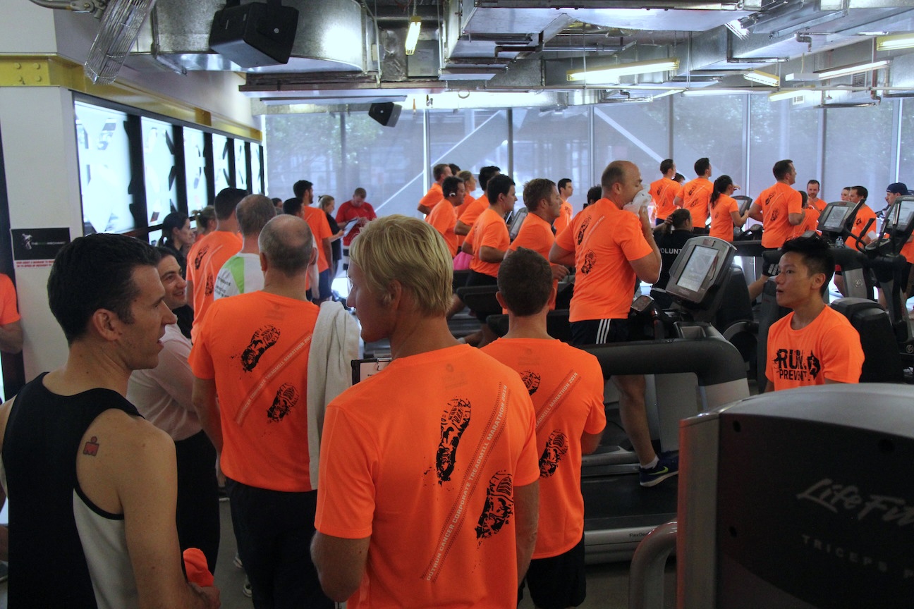 Corporate Treadmill Marathon 2014