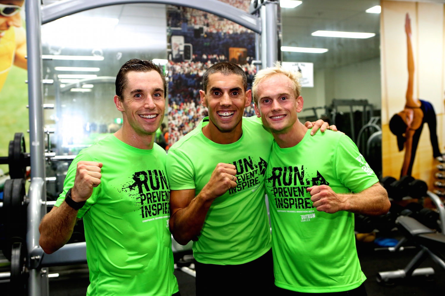 Corporate Treadmill Marathon 2016 - AMP Sydney