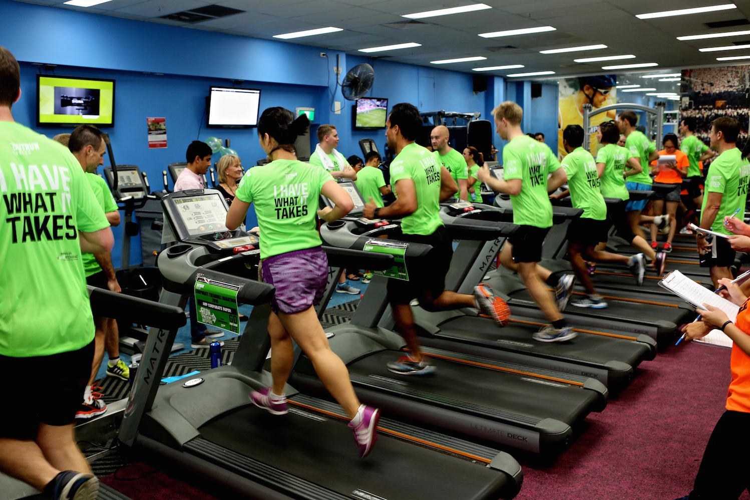 Corporate Treadmill Marathon 2016
