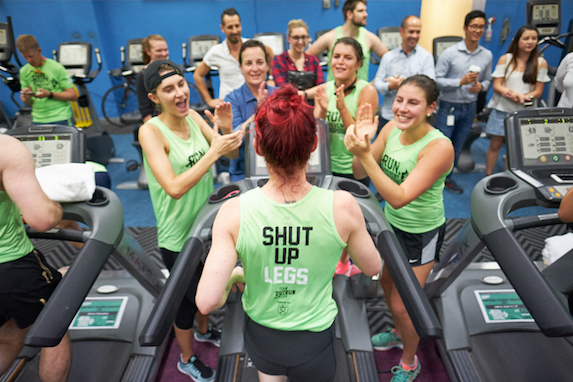 Corporate Treadmill Marathon 2017 - AMP Sydney