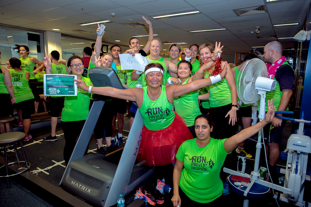 Corporate Treadmill Marathon 2017