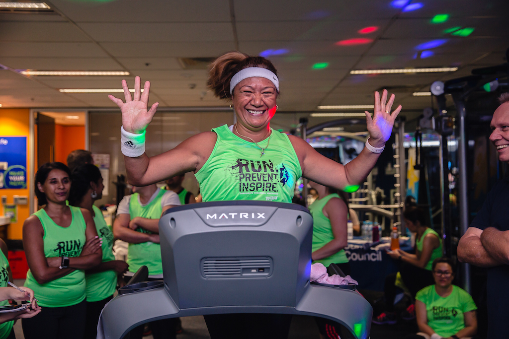 Corporate Treadmill Marathon 2018 - AMP Parramatta